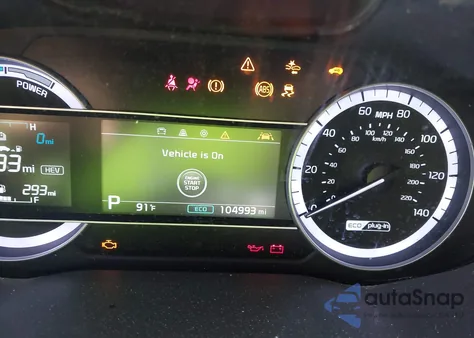 2022 Kia Niro Plug-In Hybrid Lxs из США, поврежденный, VIN KNDCM3LD0N5515317